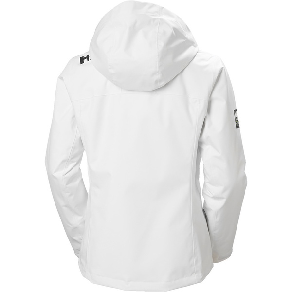 2026 Helly Hansen Womens Crew Hooded Midlayer Sailing Jacket 2.0 34447 - White